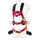 PORTWEST FP18 Comfort Plus 3 pontos heveder - Piros/sárga