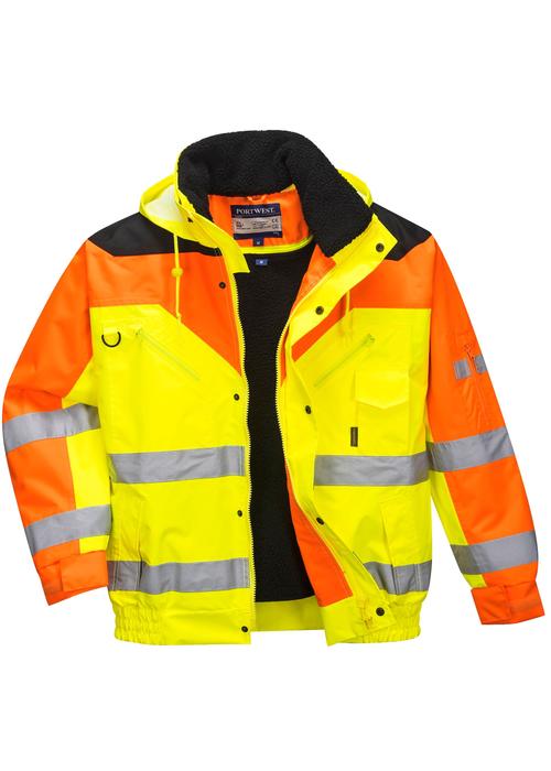 CONTRAST HI-VIS BOMBER DZSEKI S464