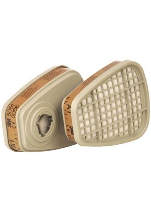 3M™ 6051 Szerves gáz és gőzszűrő (3M 6000 maszkokhoz)